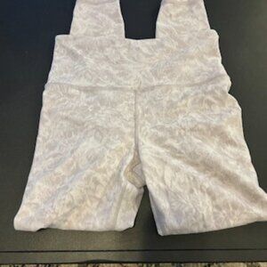 Athleta Elation Textured Tight Abstract Print High Rise Workout Leggings, Size M